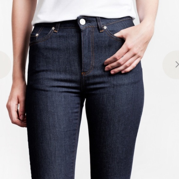 Acne Dark Blue Skinny Jeans - Picture 7 of 15